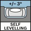 Self Levelling 3° Самонивелирующийся ± 3°